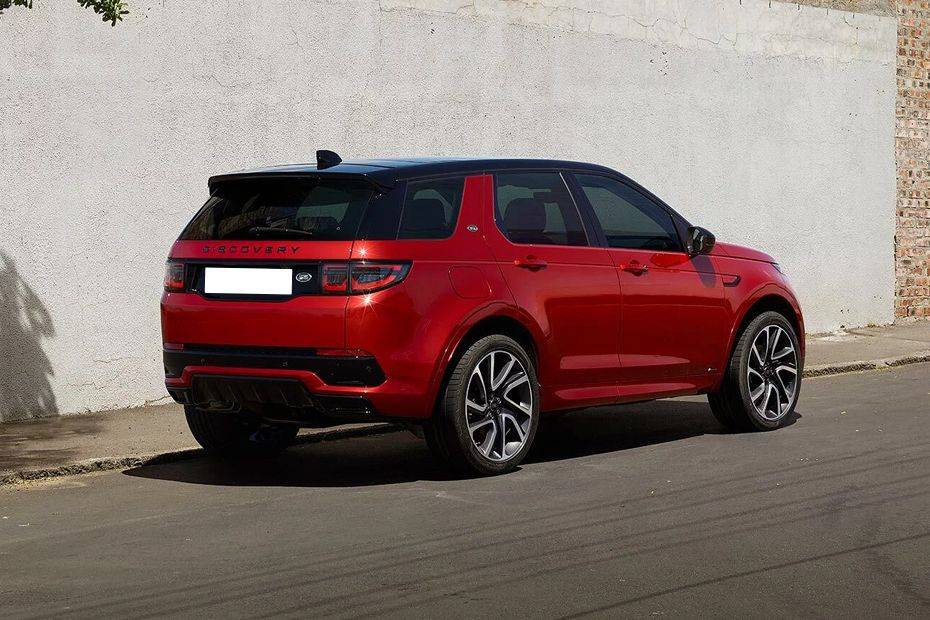 Tampak belakang Discovery Sport Tampak belakang Discovery Sport