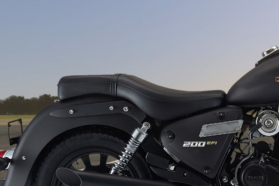 Benelli Motobi 200 Rider Seat View