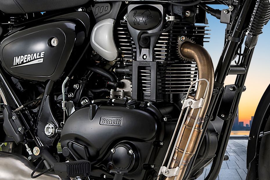 Benelli Imperiale 400 Engine View