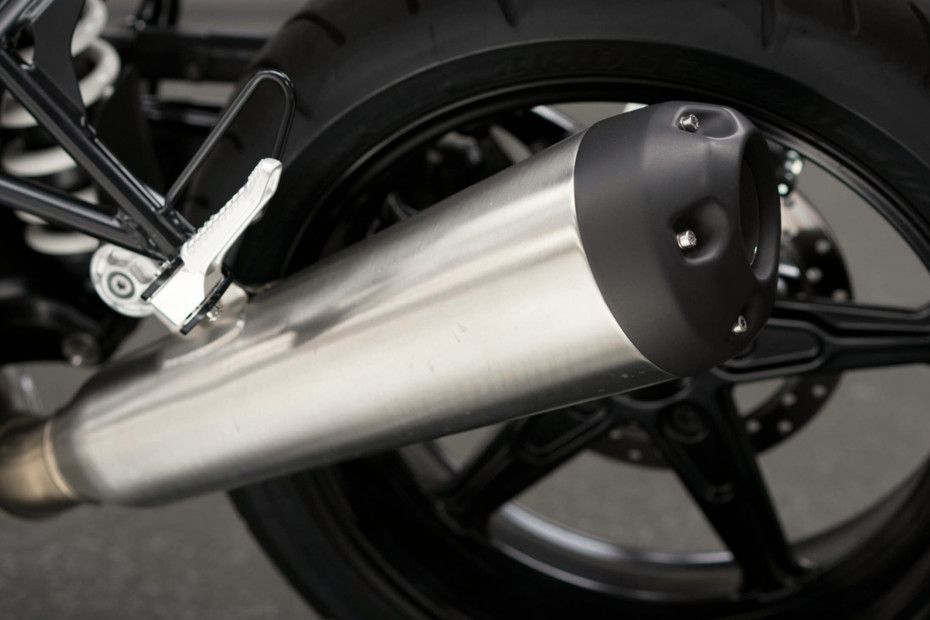 BMW R Nine T Pure Exhaust View