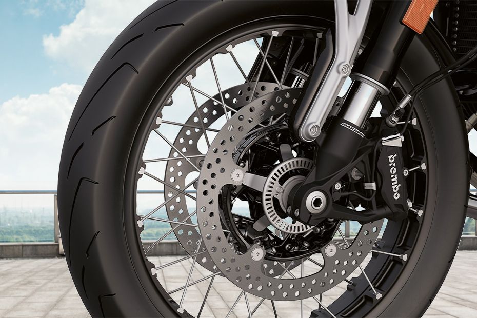 BMW R 12 Front Tyre View
