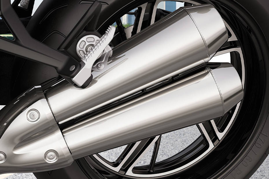 BMW R 12 NineT Exhaust View BMW R 12 NineT Exhaust View