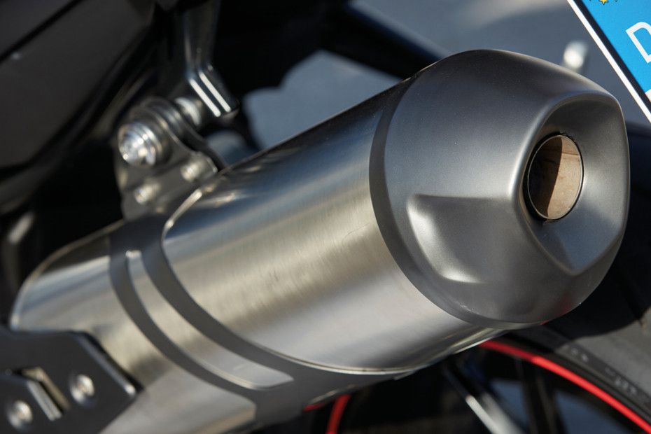 BMW F 800 R Exhaust View