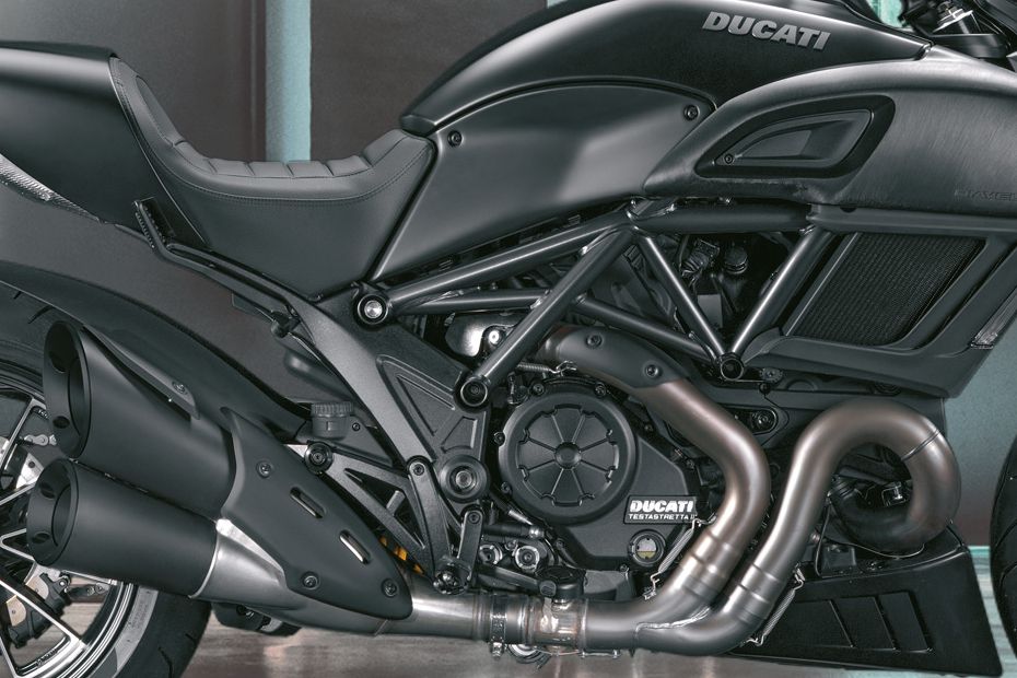 Ducati Diavel Engine View