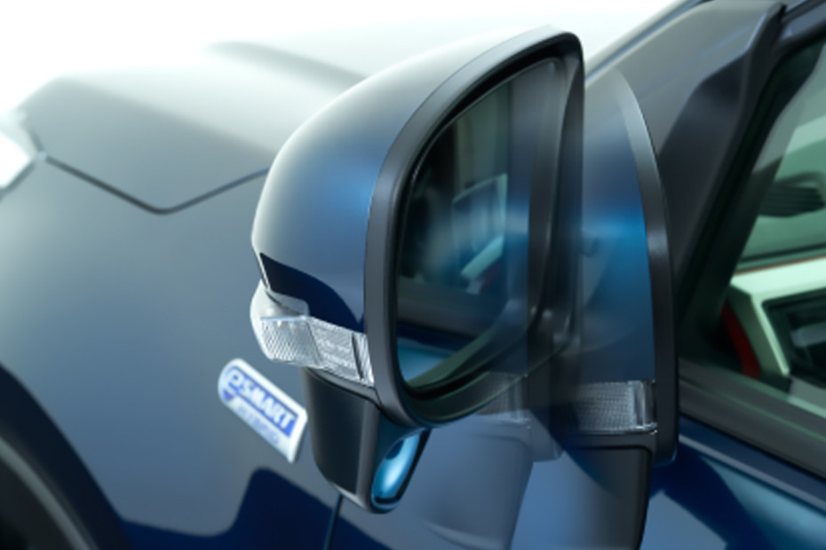 Daihatsu Rocky Hybrid Drivers Side Mirror Rear Angle Daihatsu Rocky Hybrid Drivers Side Mirror Rear Angle