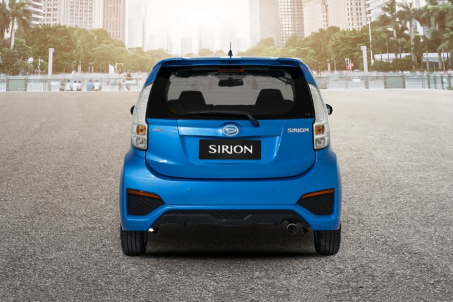 Tampak belakang Sirion (2012-2017) Tampak belakang Sirion (2012-2017)