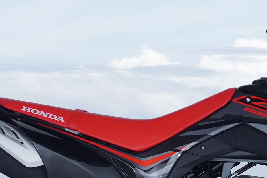 Honda CRF150L Rider Seat View