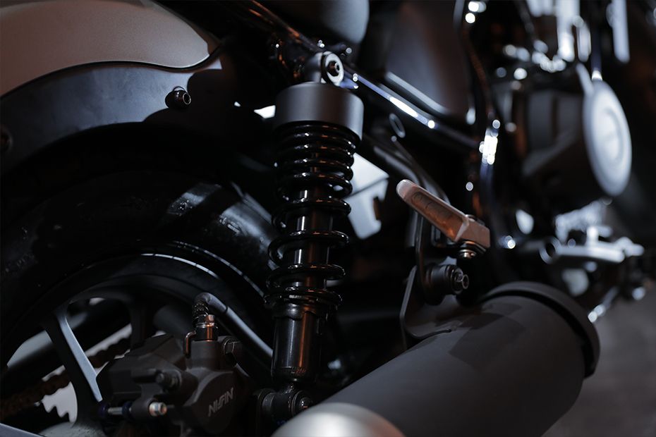 Suspensi belakang Honda Rebel Suspensi belakang Honda Rebel