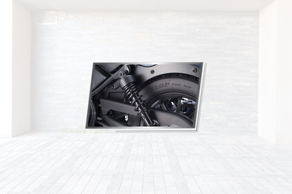 Suspensi belakang Honda Rebel Suspensi belakang Honda Rebel