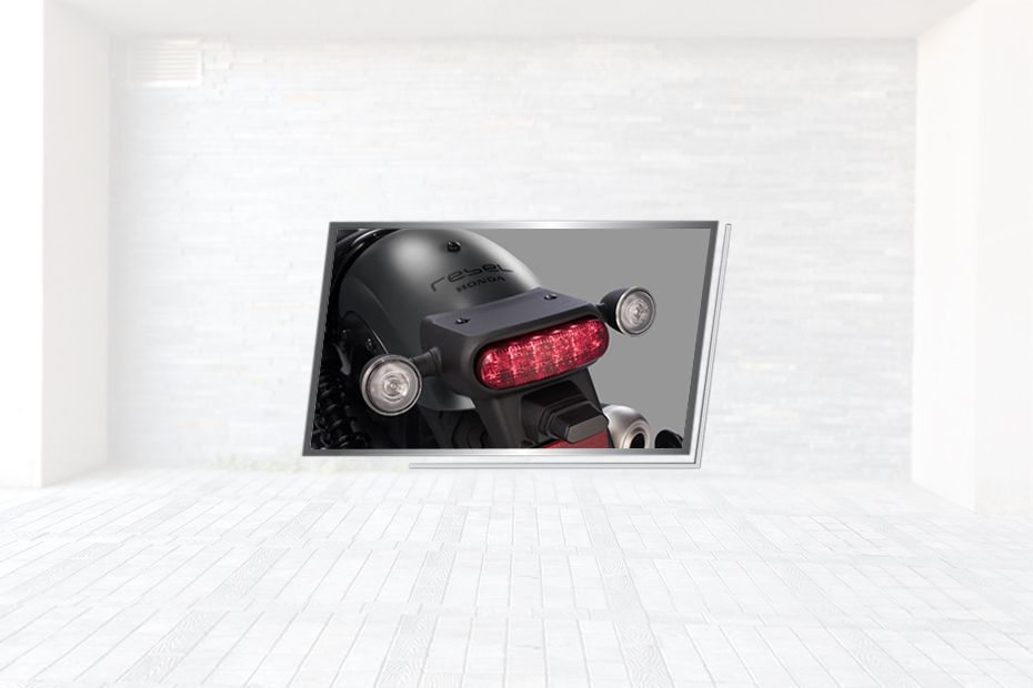 Lampu belakang Honda Rebel Lampu belakang Honda Rebel