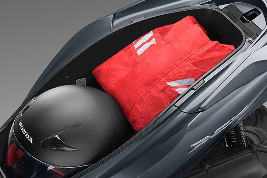Honda PCX160 Seat Storage Side View Honda PCX160 Seat Storage Side View