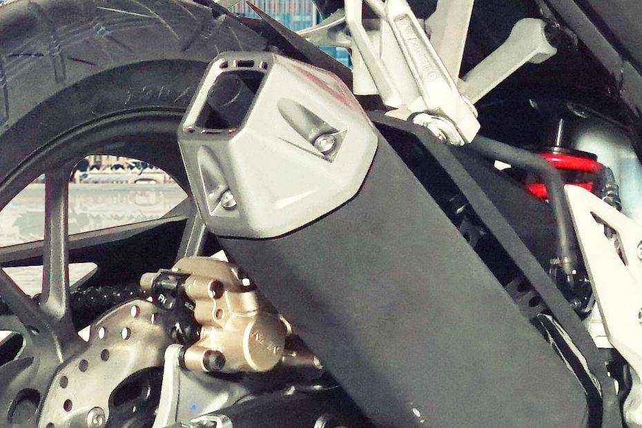 Honda CBR150R Exhaust View Honda CBR150R Exhaust View