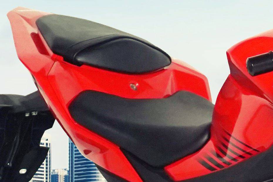 Honda CBR150R Rider Seat View Honda CBR150R Rider Seat View
