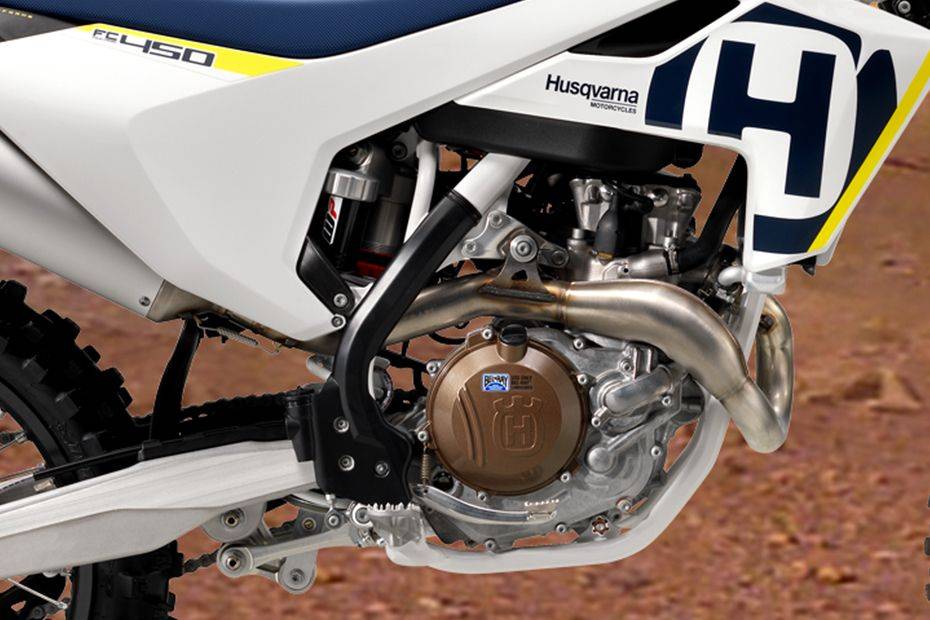 Husqvarna FC 450 Engine View Husqvarna FC 450 Engine View