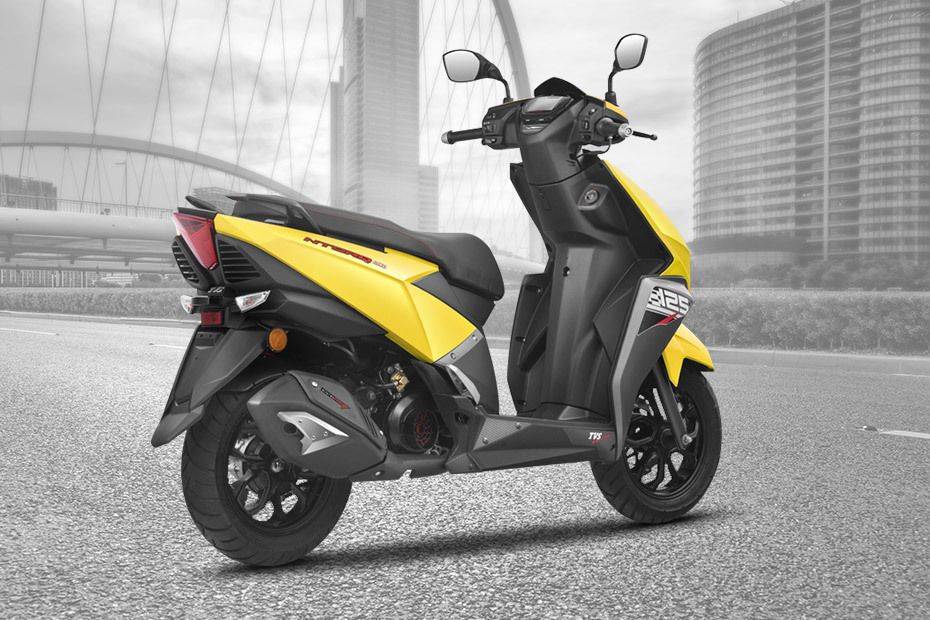 TVS Ntorq 125 Back Side View TVS Ntorq 125 Back Side View