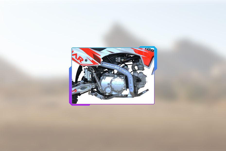 Viar Cross X 100 Mini Trail Engine View Viar Cross X 100 Mini Trail Engine View