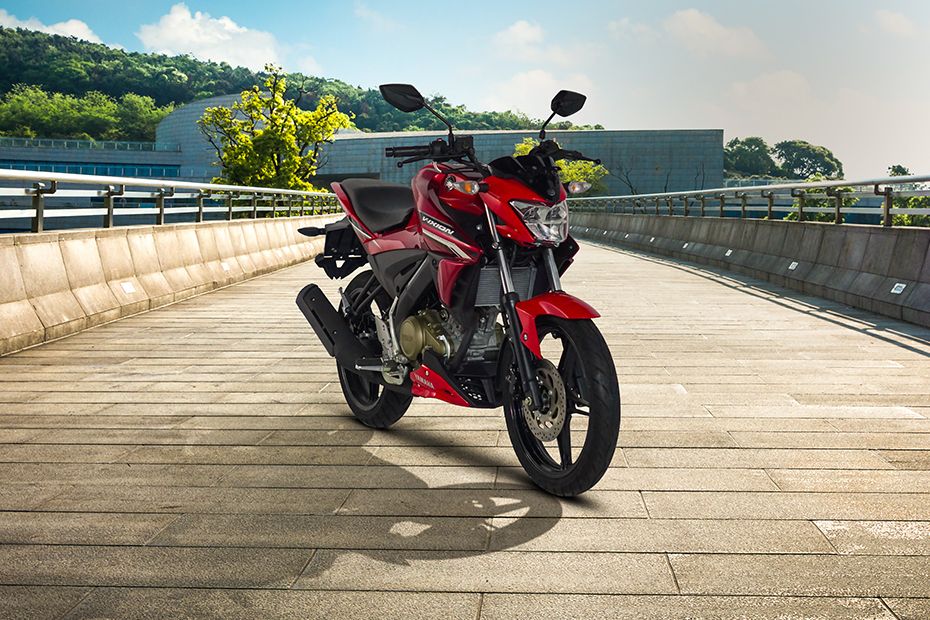 Tampak depan serong atas Yamaha Vixion Tampak depan serong atas Yamaha Vixion