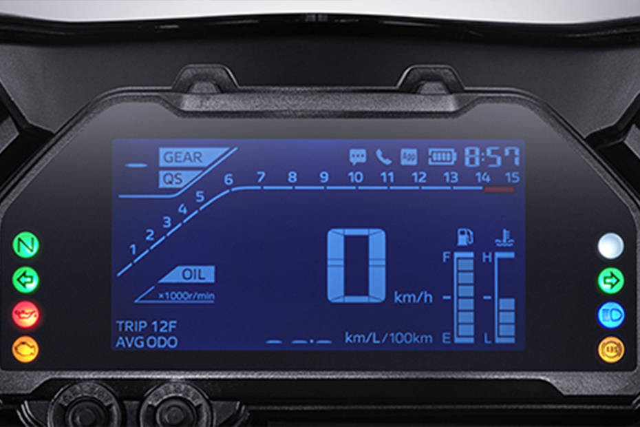 Yamaha YZF R25 Console View Yamaha YZF R25 Console View