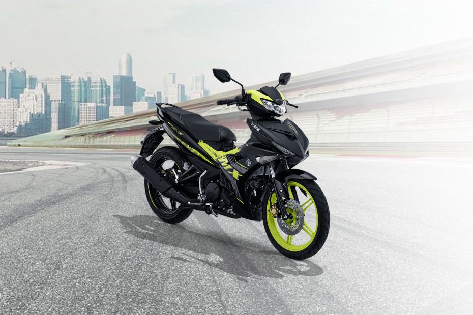 Tampak belakang serong Yamaha MX King Tampak belakang serong Yamaha MX King