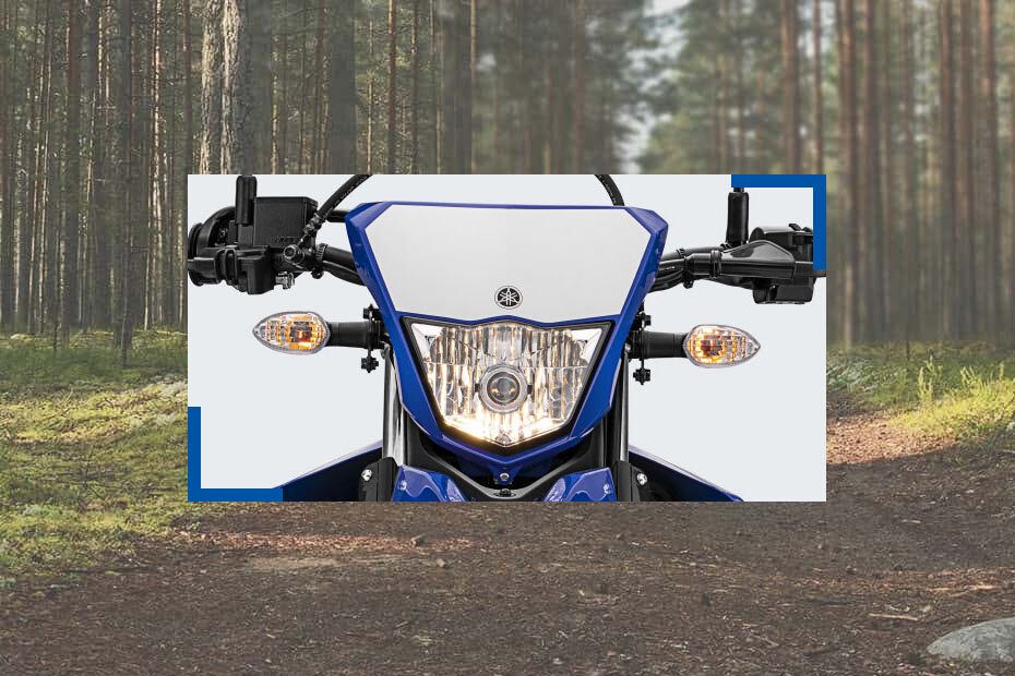 Yamaha WR155 R Head Light View Yamaha WR155 R Head Light View