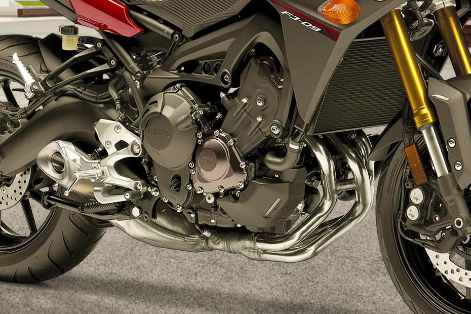 Yamaha MT-09 Tracer Engine View Yamaha MT-09 Tracer Engine View