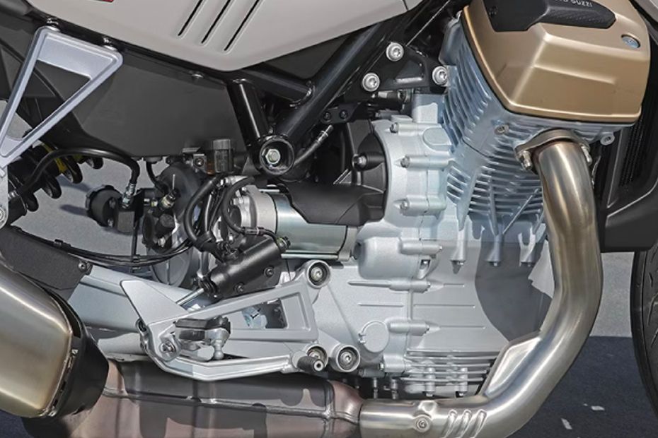 Moto Guzzi V100 Mandello Engine View