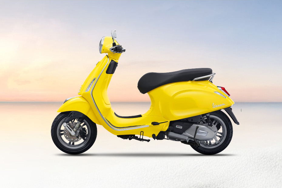 Vespa Primavera Left Side View Full Image Vespa Primavera Left Side View Full Image