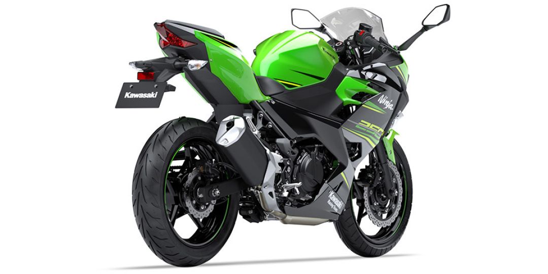Kawasaki KX 2014 Back Side View Kawasaki KX 2014 Back Side View