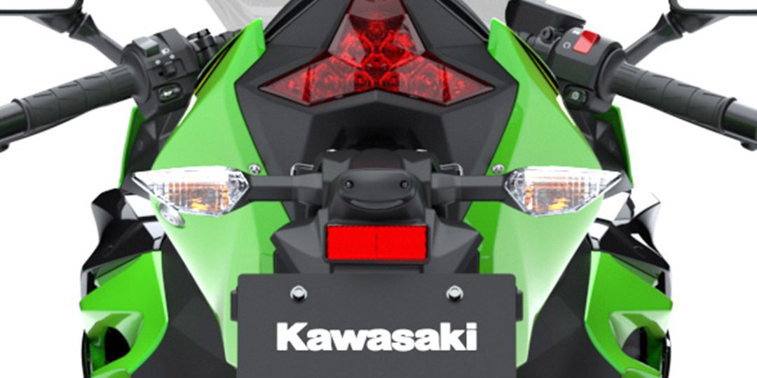 Kawasaki KX 2014 Side Indicators Rear Kawasaki KX 2014 Side Indicators Rear