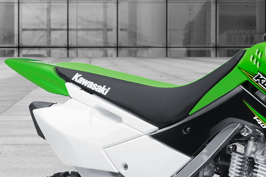 Kawasaki KLX Rider Seat View