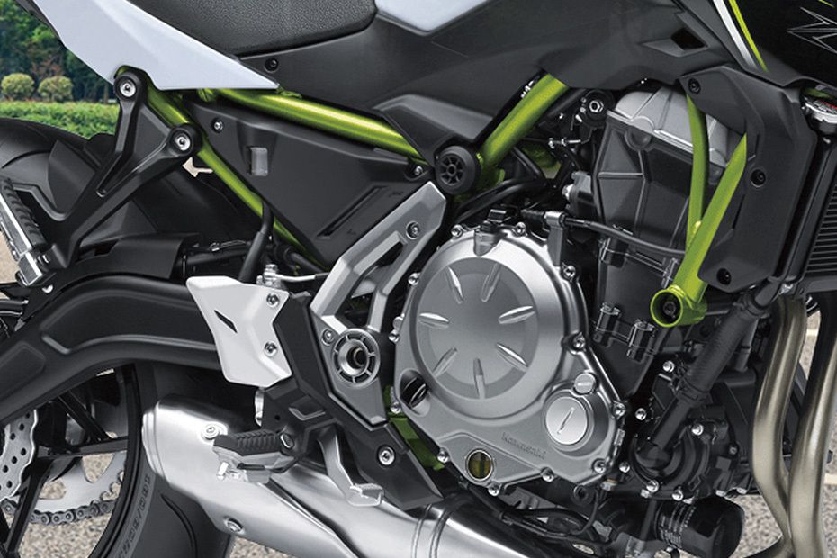 Kawasaki Z650 Engine View Kawasaki Z650 Engine View