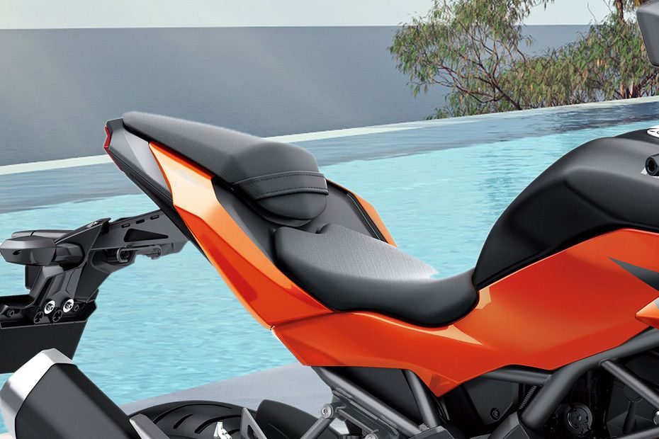 Kawasaki Z250SL Rider Seat View Kawasaki Z250SL Rider Seat View