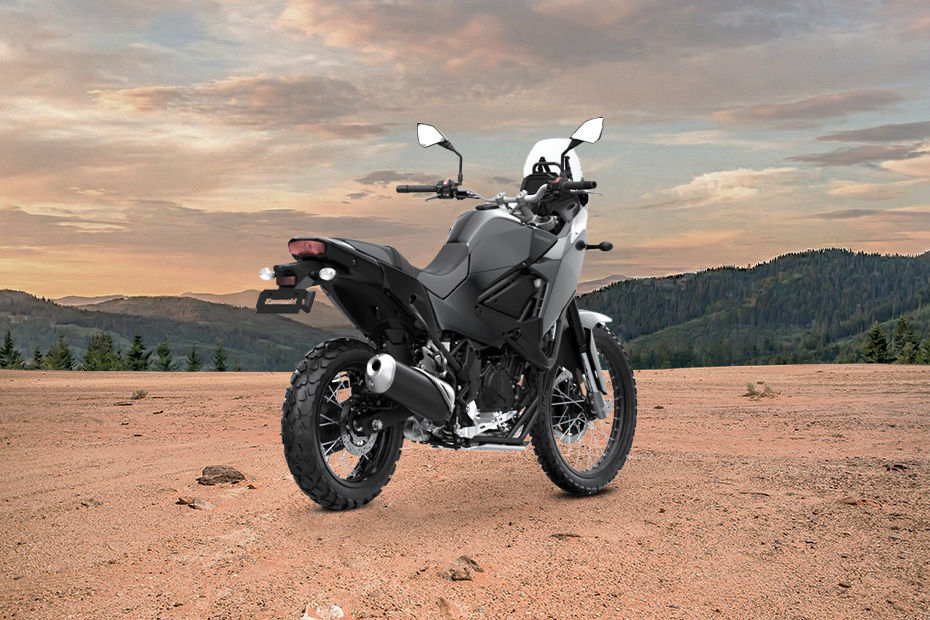 Kawasaki KLE500 Back Side View