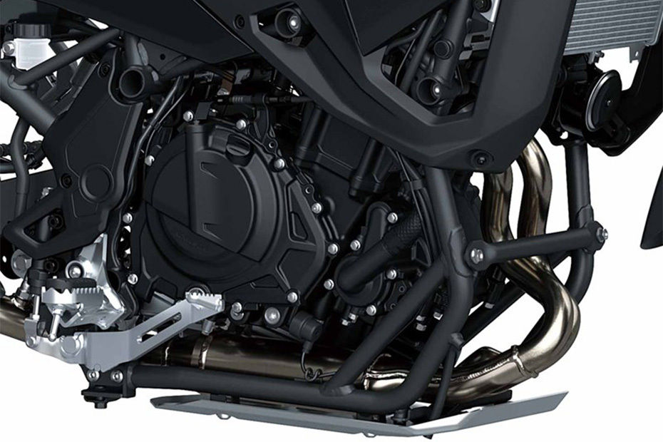 Kawasaki KLE500 Engine View