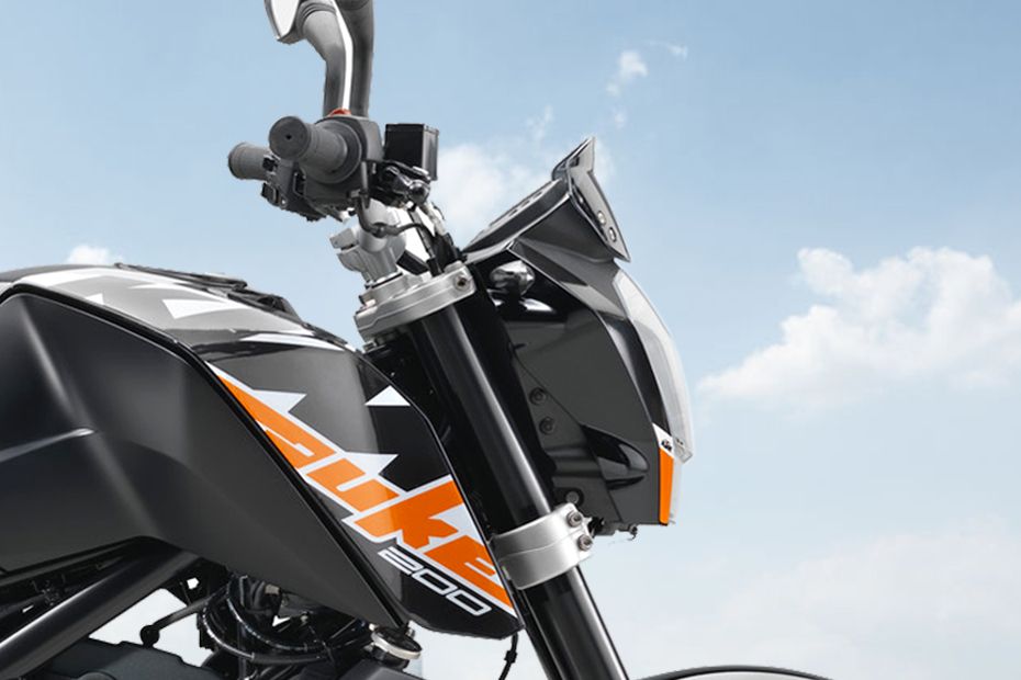 Lampu depan KTM Duke 200 Lampu depan KTM Duke 200