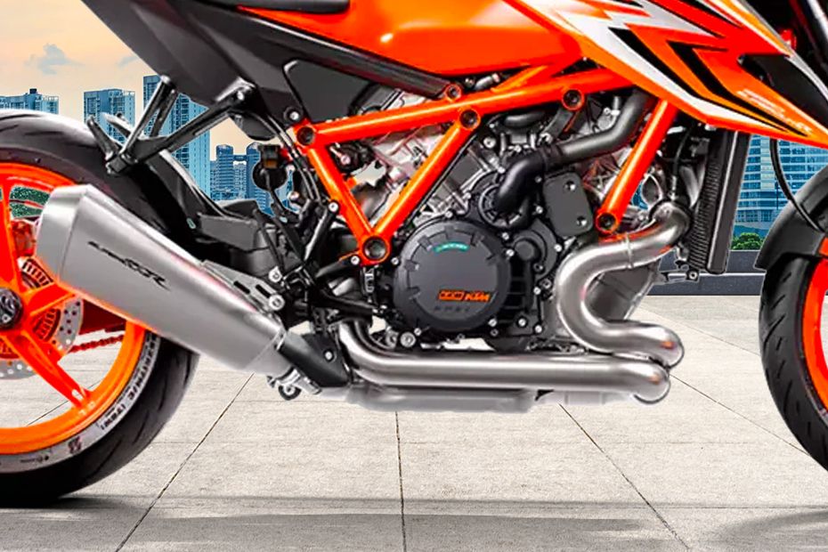 KTM 1290 Superduke Engine View KTM 1290 Superduke Engine View