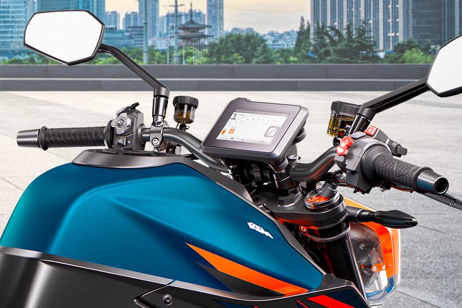 KTM 1290 Superduke Handle Bar View KTM 1290 Superduke Handle Bar View