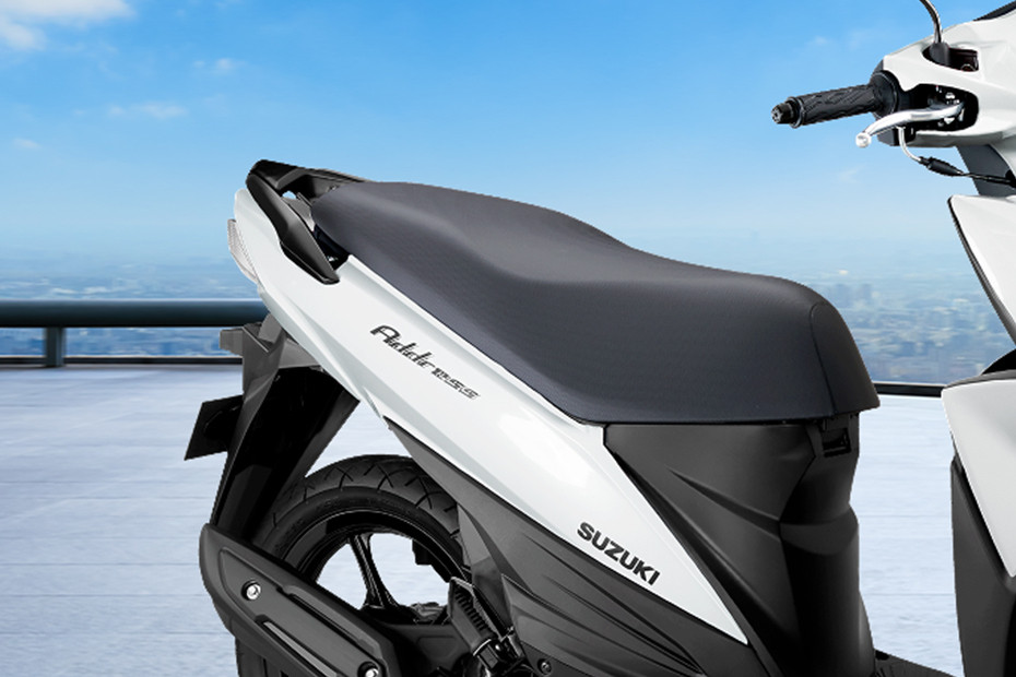 Suzuki Address Rider Seat View