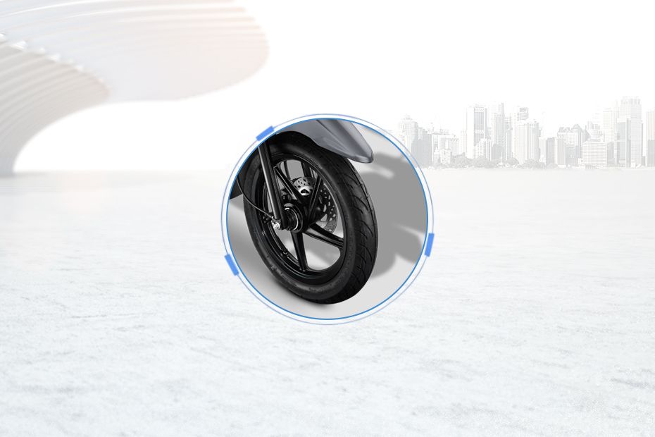 Suzuki NEX II Front Tyre View Suzuki NEX II Front Tyre View