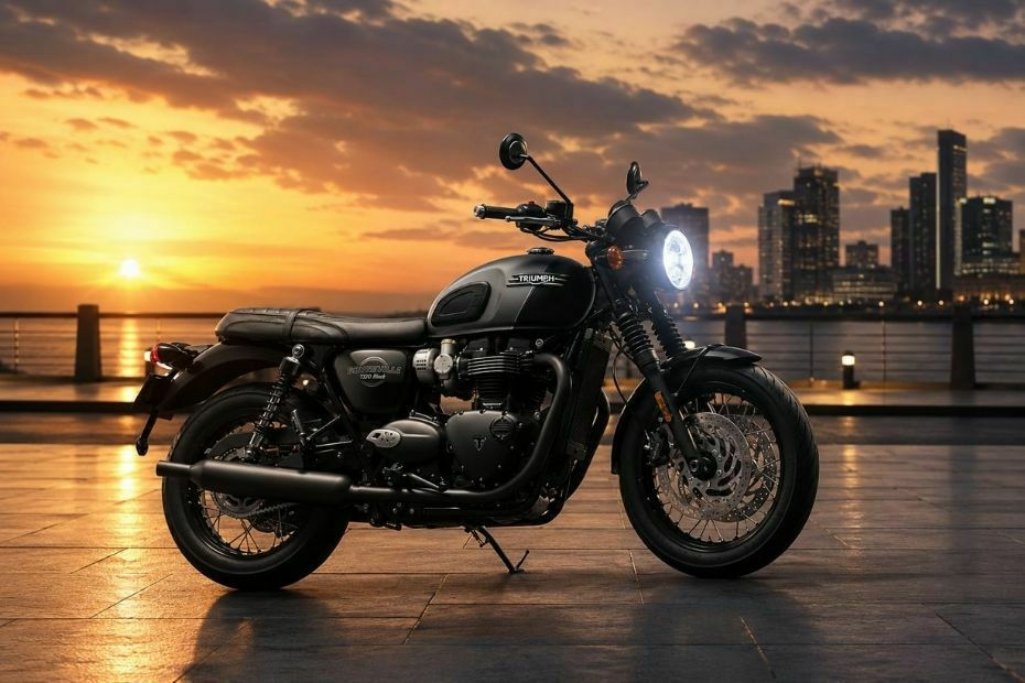 Samping kanan Triumph Bonneville T120