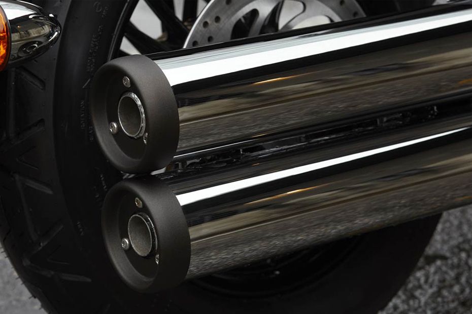 Indian Scout Sixty Exhaust View