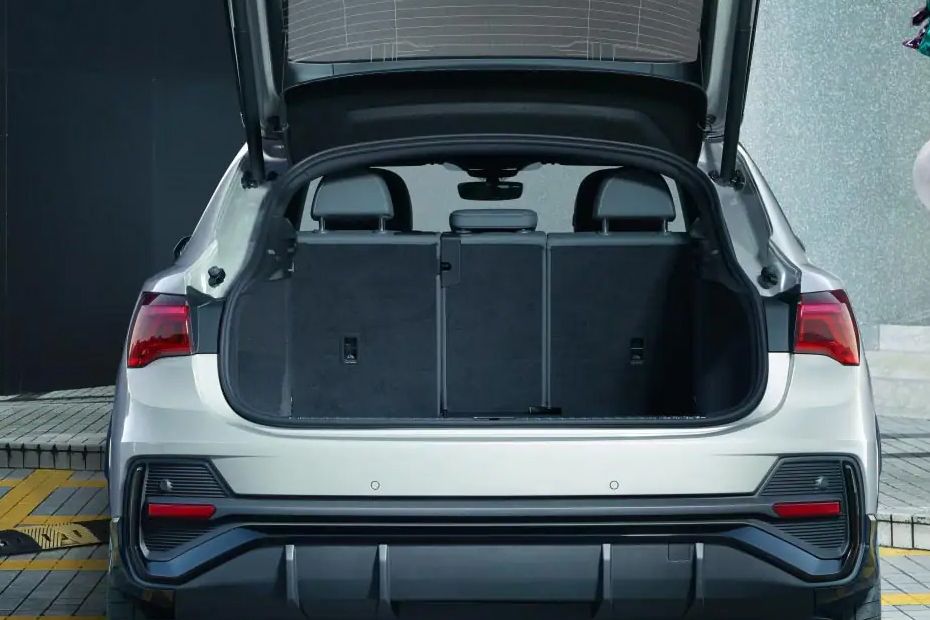 Audi Q3 Sportback Trunk Open Closer View Trunk Open Closer View of Q3 Sportback