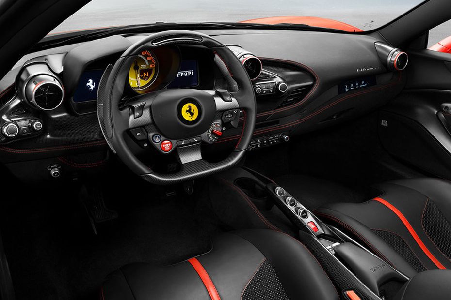 Ferrari F8 Tributo Dashboard 