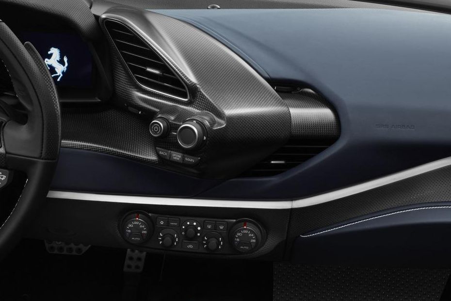 Ferrari 488 Pista Spider Front Ac Controls