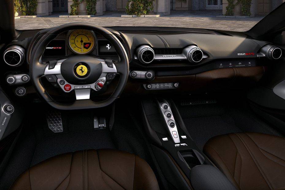 Dashboard View of 812 GTS Dashboard View of 812 GTS