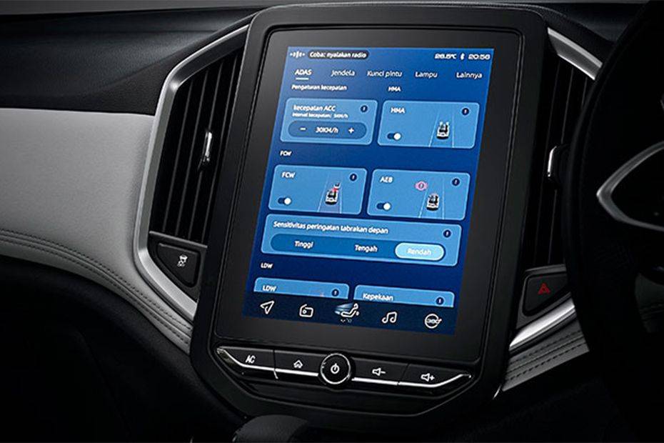 Wuling Almaz RS Front Ac Controls Wuling Almaz RS Front Ac Controls