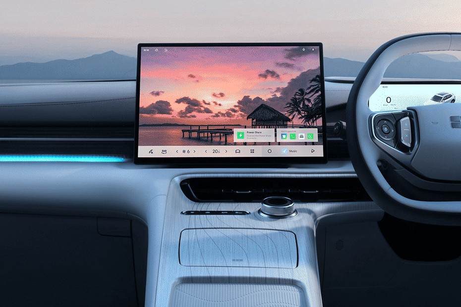 Geely Starray EM-I Center Console Geely Starray EM-I Center Console