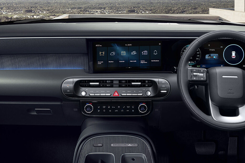 Hyundai Palisade Hybrid Center Console Hyundai Palisade Hybrid Center Console