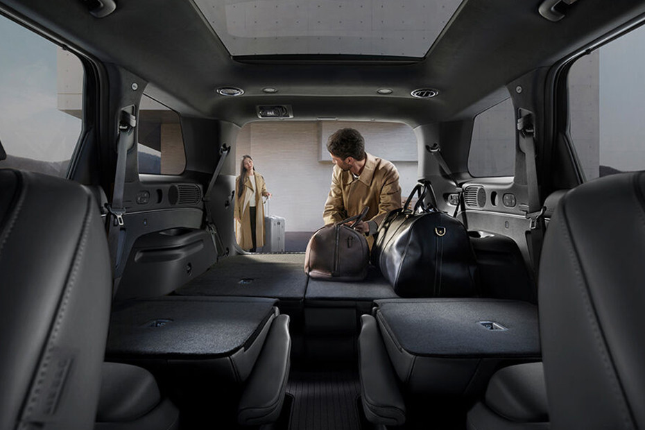 Hyundai Palisade Hybrid Folding Seats Hyundai Palisade Hybrid Folding Seats