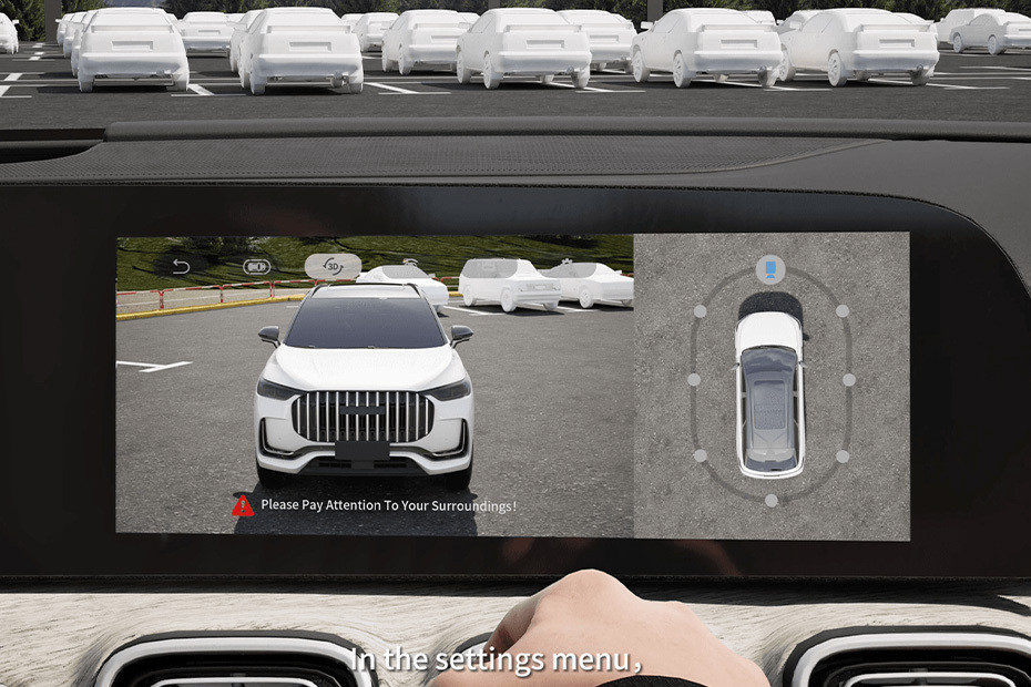 JAECOO J8 ARDIS Parking Assist Parking Assist J8 ARDIS